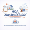 Complete HOA Survival Guide - Digital Download - With Templates